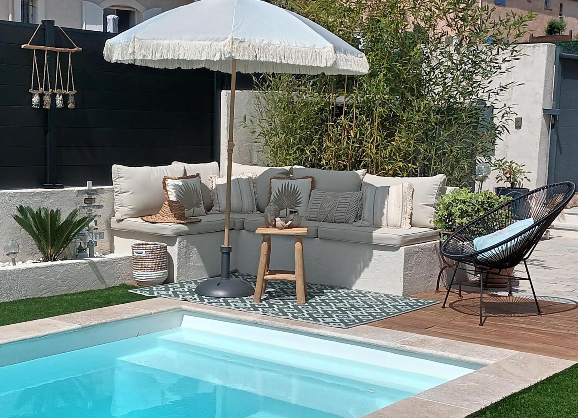 Jolie Villa Lalou Cote D'Azur Trois Chambres Fréjus Exterior foto